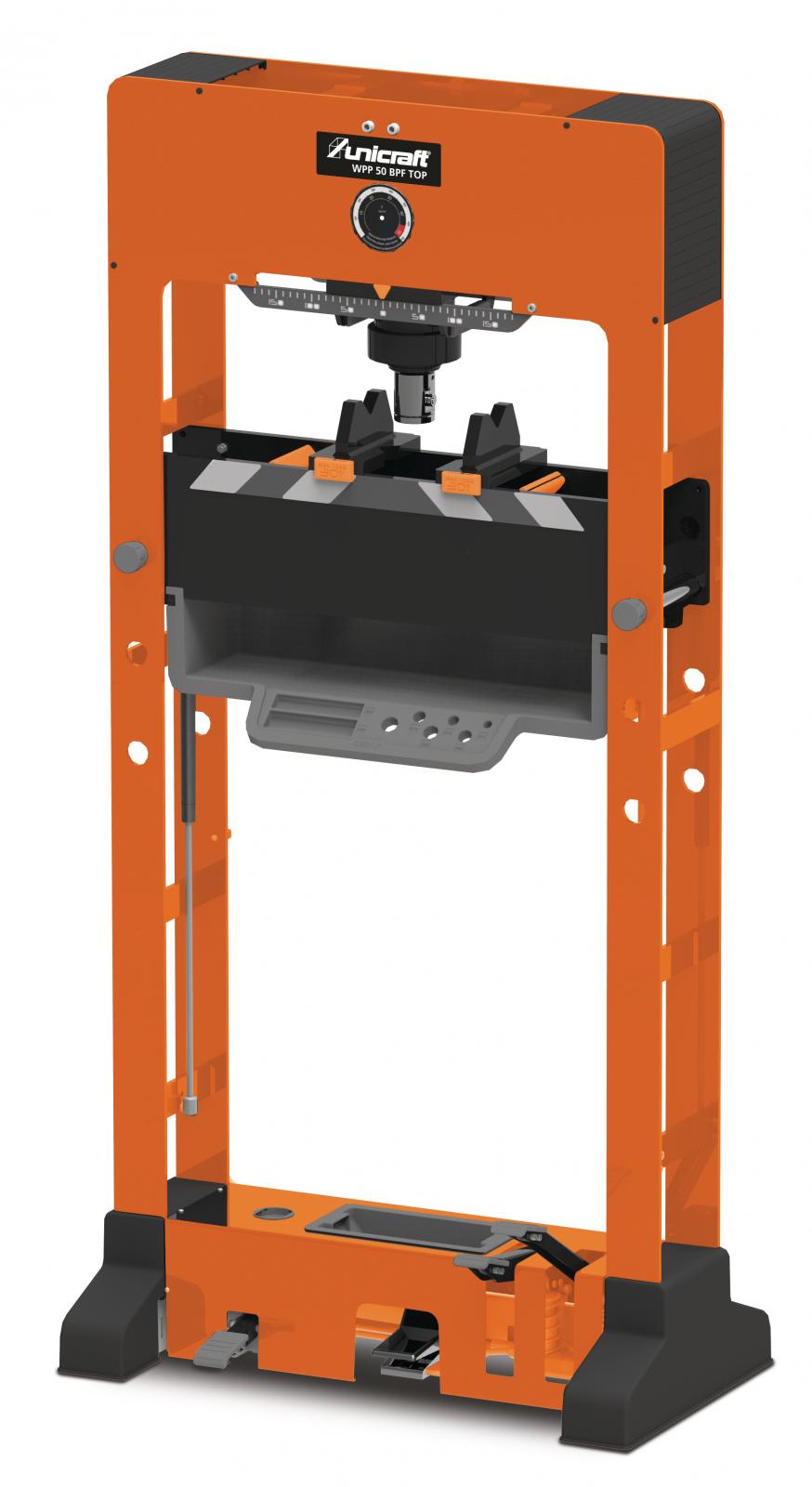 Hydrauliczna prasa warsztatowa 50 ton Unicraft WPP 50 BPF TOP 