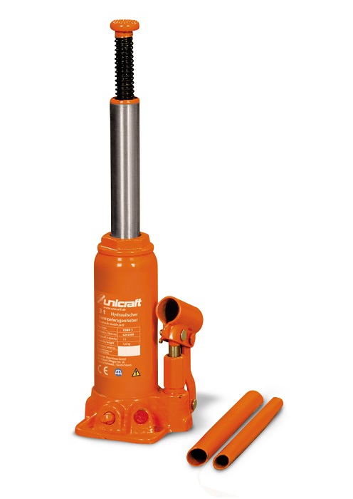 Podnośnik hydrauliczny słupkowy (butelkowy) HSWH 3 Unicraft