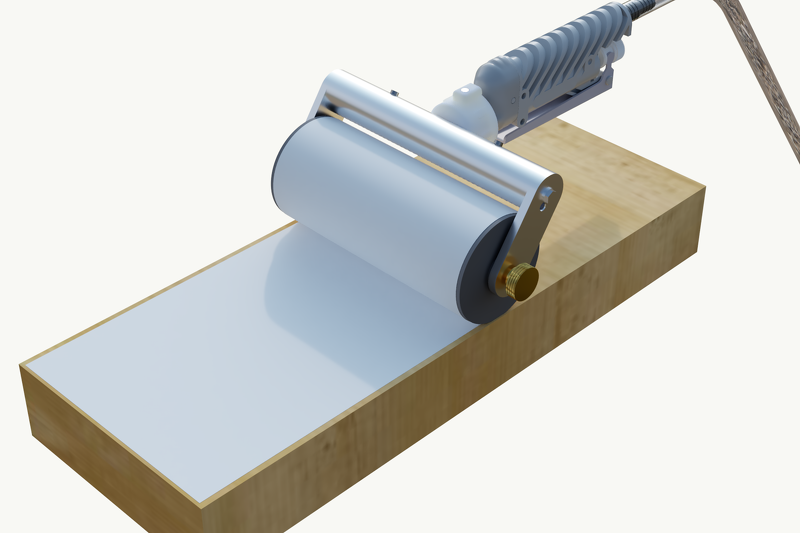 Dysza walcowa z wałkiem gumowym 150mm 