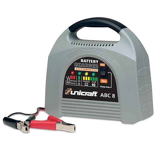 Unicraft ABC 8 - Prostownik automatyczny z elektronicznym sterowaniem 12V