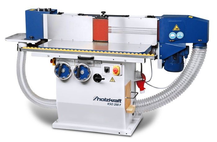 KSO 200 F - Szlifierka do krawędzi z przechylnym agregatem Holzkraft