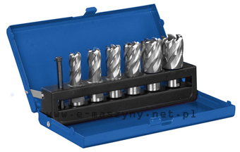 Zestaw wierteł trepanacyjnych do metalu Metallkraft