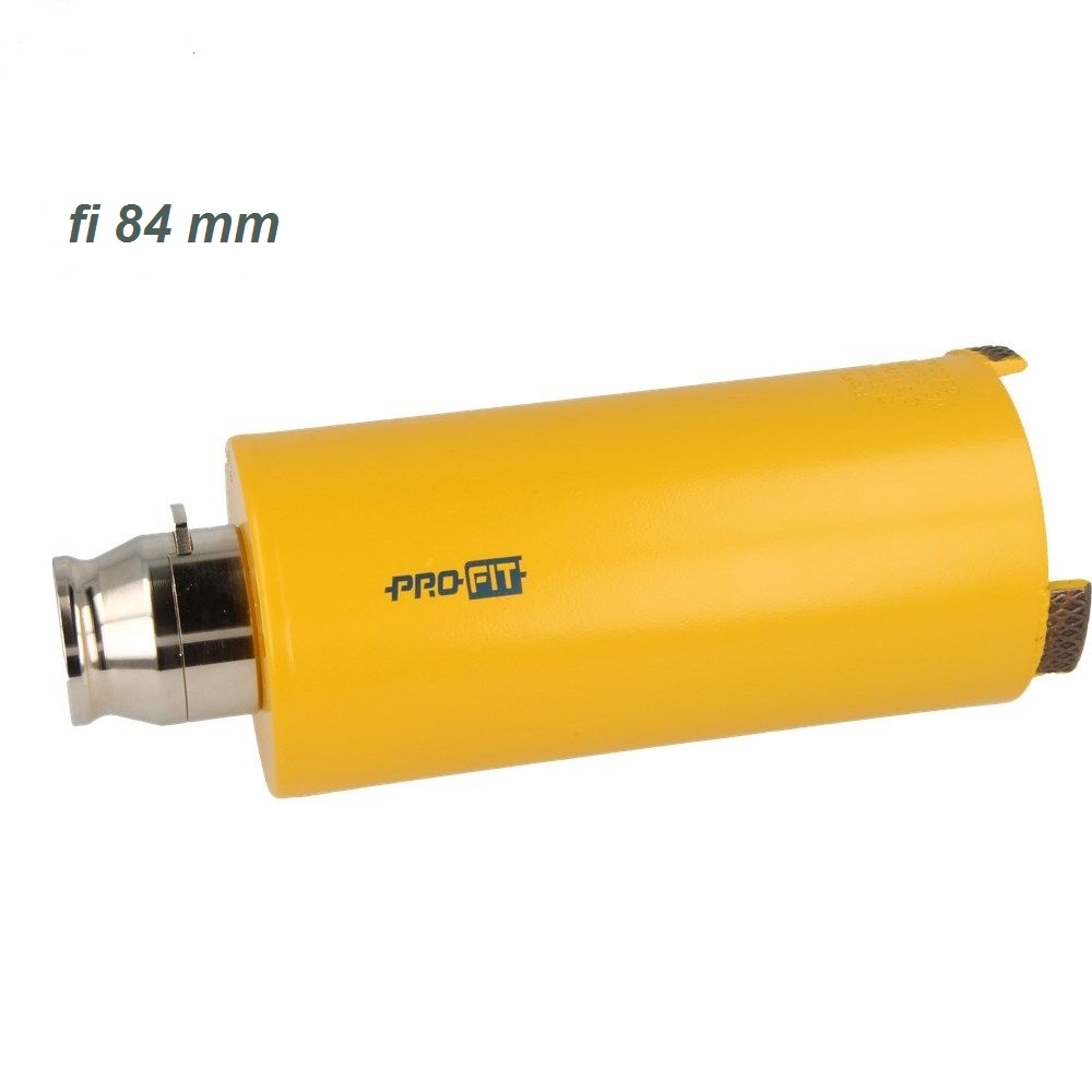 Otwornica z diamentowym segmentem Concrete Light Dry Long Ø 84 mm Profit do cegieł i betonu 09231084