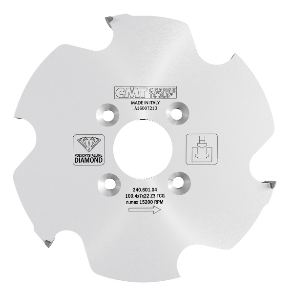 Frez diamentowy do gniazd P-systemu pod frezarkę ZETA P CMT 240.601.04