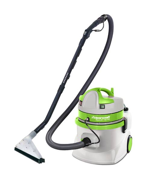 Kompaktowy specjalny odkurzacz ze zbiornikiem na detergent Clencraft flexCAT 116 PD 