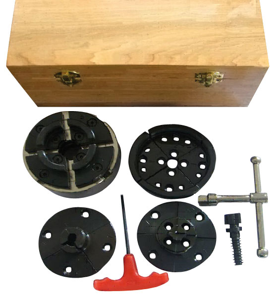 Holzstar - Szczęki 4 częściowe Profi-Zestaw, M33x3,5