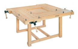 Stół stolarski poczwórny szkolny SQUARE 